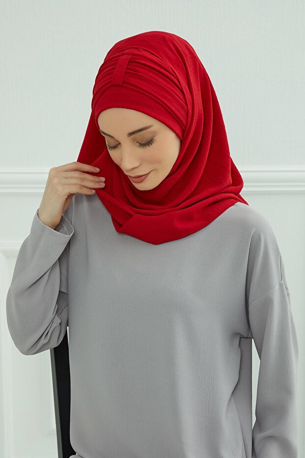 شال عملي، أحمر، CPS-91 - 4