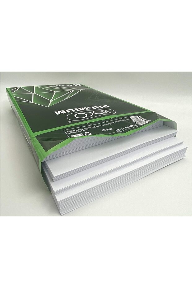 Roco Premium Copy Paper 80gsm 500 Sheets, 5 Packs - 2