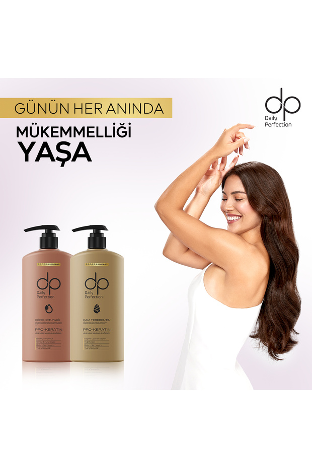 Şampuan Çörek Otu Yağı & Şampuan Çam Terebentin 800 ml - 4