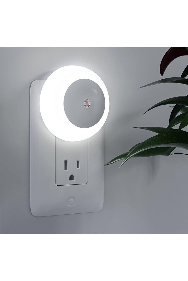 ضوء ليلي LED باللون الأبيض - 1