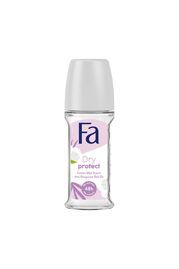 Dry Protect Cotton Mist Anti-Perspirant Roll-On 50ml – Long-Lasting Freshness