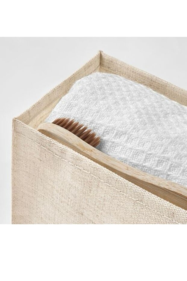 Bollösund kutu seti, bej, 4 parça - 2