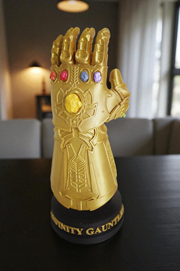 Thanos Sonsuzluk Eldiveni – 3D Baskı PLA Koleksiyon Figürü (Infinity Gauntlet) - 1