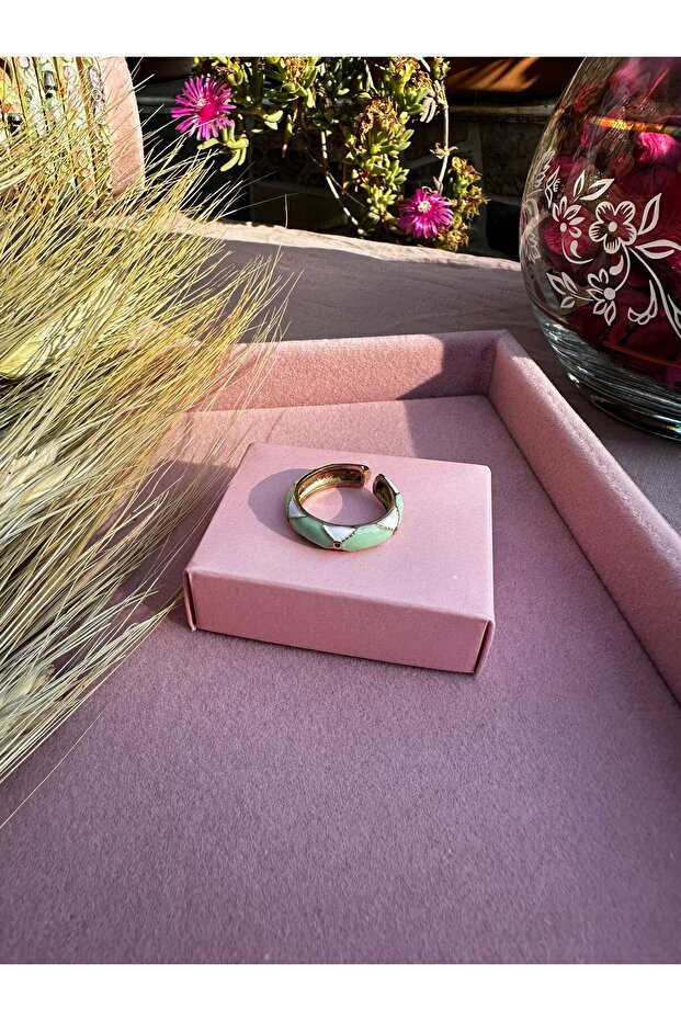 Enamel Ring Adjustable - 2