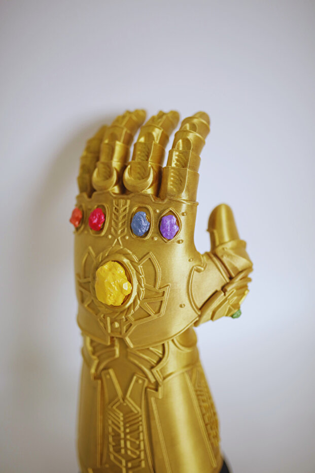 Thanos Sonsuzluk Eldiveni – 3D Baskı PLA Koleksiyon Figürü (Infinity Gauntlet) - 6
