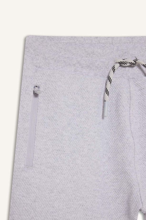 Erkek Çocuk Beli Paçası Lastikli Cepli Jogger Okul Eşofman Altı C7635A825WN - 2