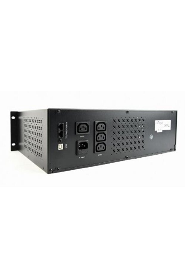 UPS 1200 VA/720 W, AVR, with management, rack, 1200 VA/720 W, AVR, IEC x 2, Schuko x 2, 2 x - 2