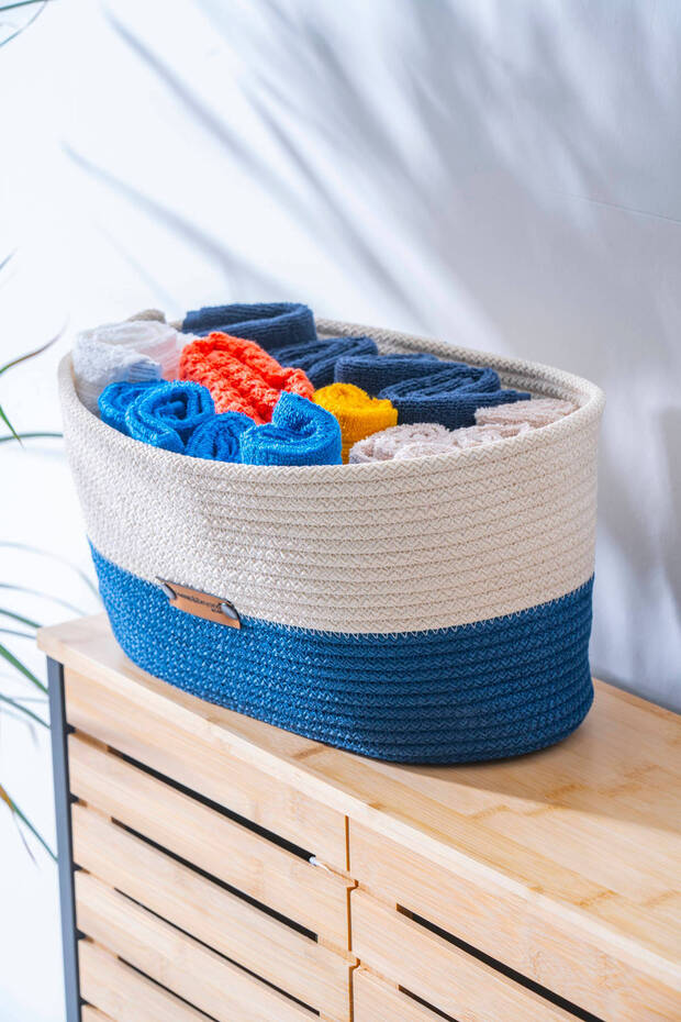Home Beyond Oval Hasır Organizer - 33 cm - 1