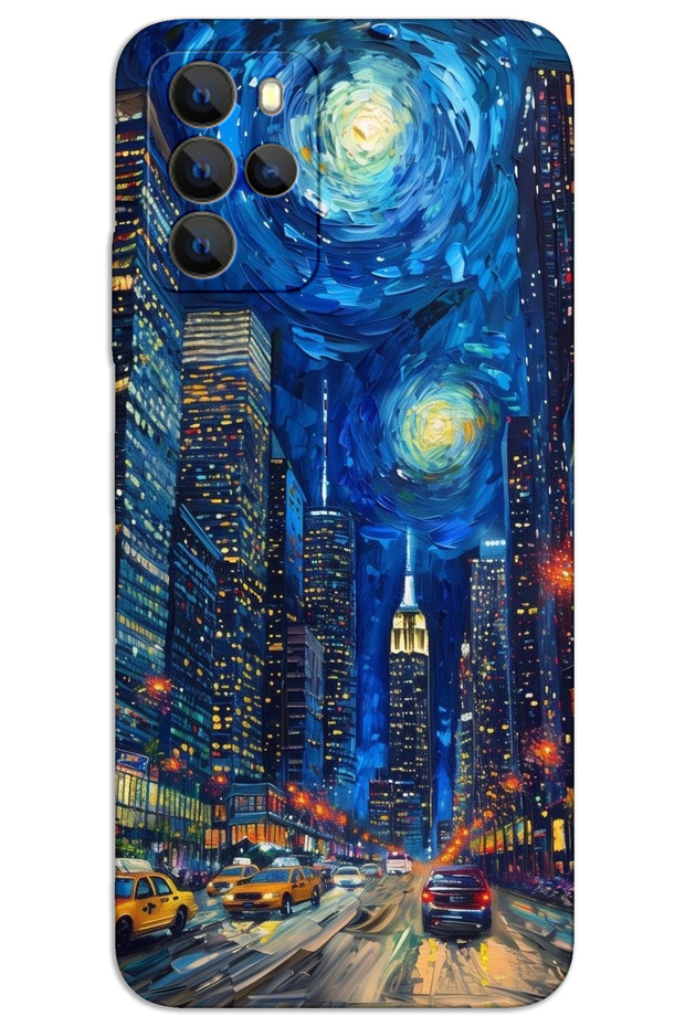 Omix X300 Case Hd Pattern Printed Back Cover - Art Street