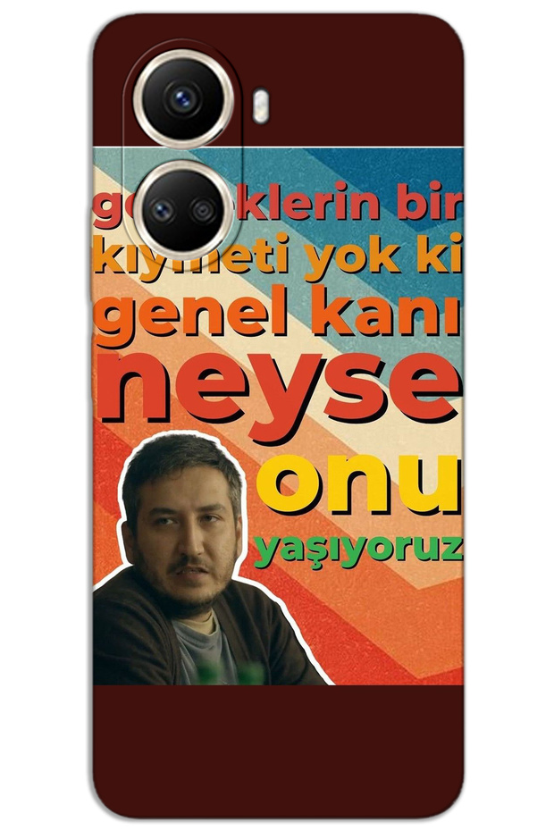 Huawei Nova 10 Se Case Hd Pattern Printed Back Cover - General Kanı