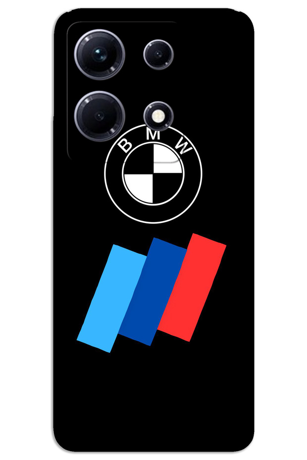 حافظة Infinix Note 30 ذات غطاء خلفي مطبوع بنمط HD - شريط شعار