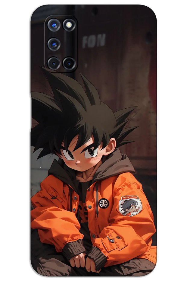 Oppo A92 Case Hd Pattern Printed Back Cover - Goku