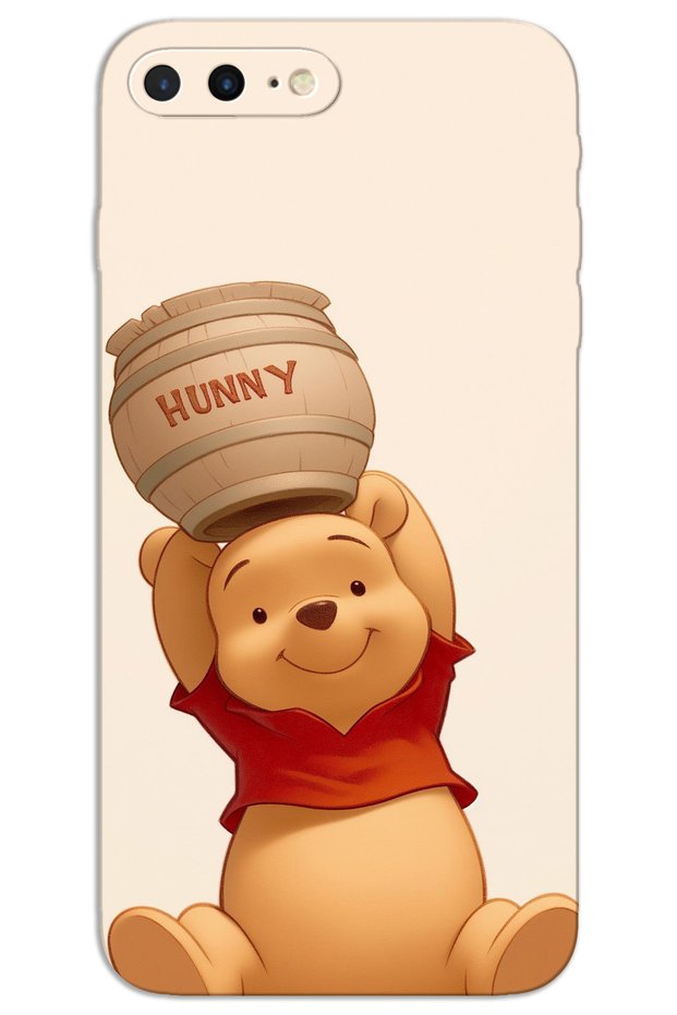 iPhone 8 Plus Case Hd Pattern Printed Back Cover - Winnie the Pooh 1