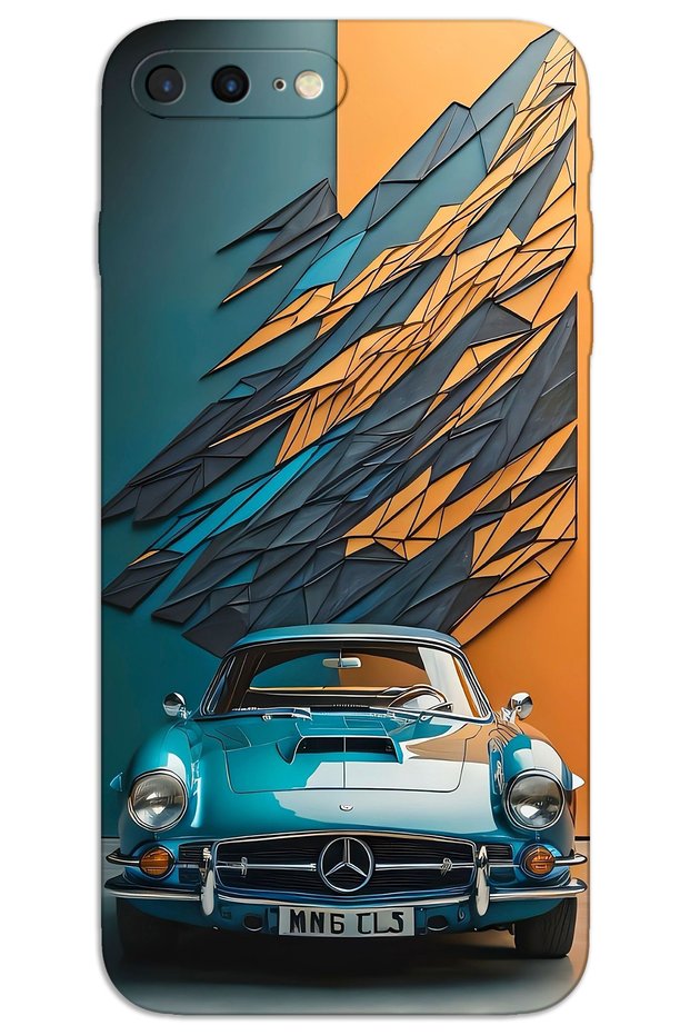 iPhone 8 Plus Case Hd Pattern Printed Back Cover - Merce
