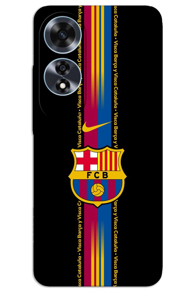 Oppo A60 Case Hd Pattern Printed Back Cover - Barça