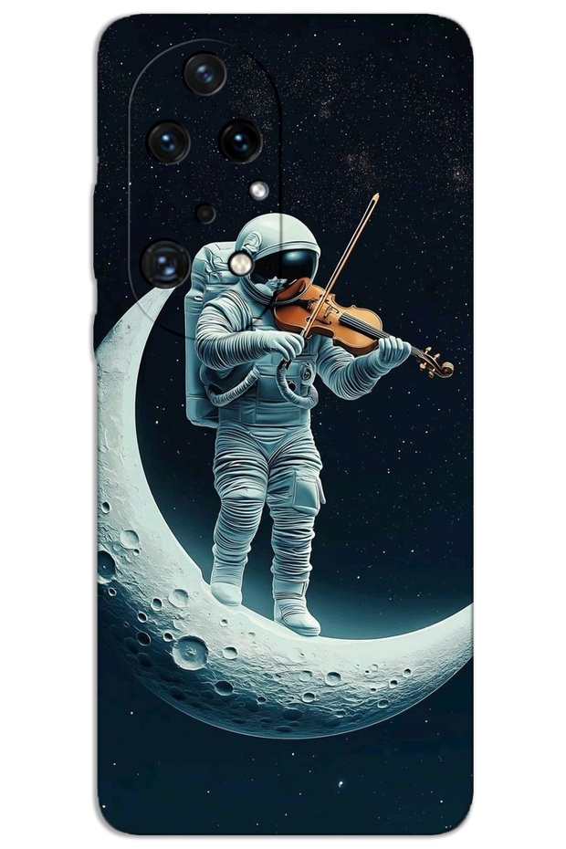 Huawei P50 Pro Case Hd Pattern Printed Back Cover - Astronaut Violin