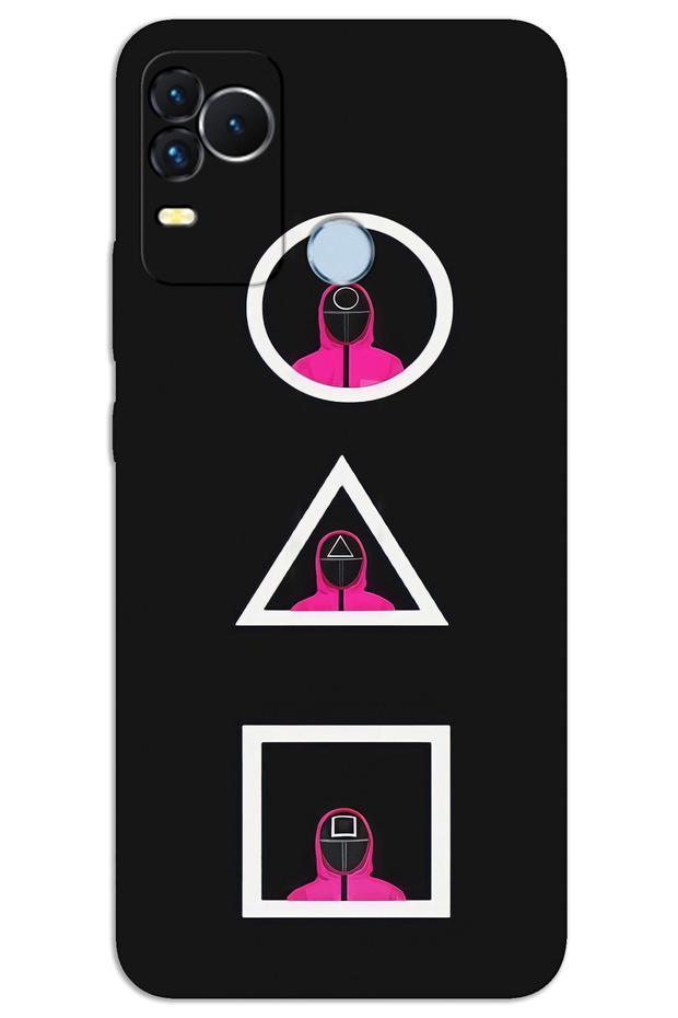 Omix X400 Case Hd Pattern Printed Back Cover - Squid Game