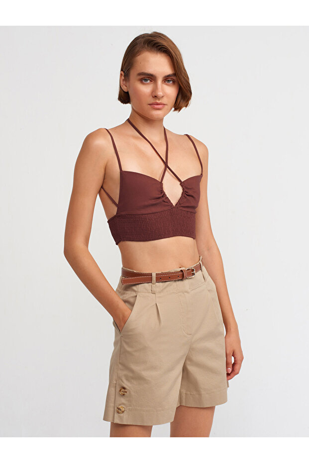 71162 Kemerli Şort - 3
