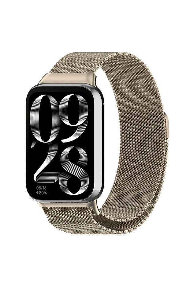 Redmi Watch 4 | Milanese Stainless Steel Band Classic Gold