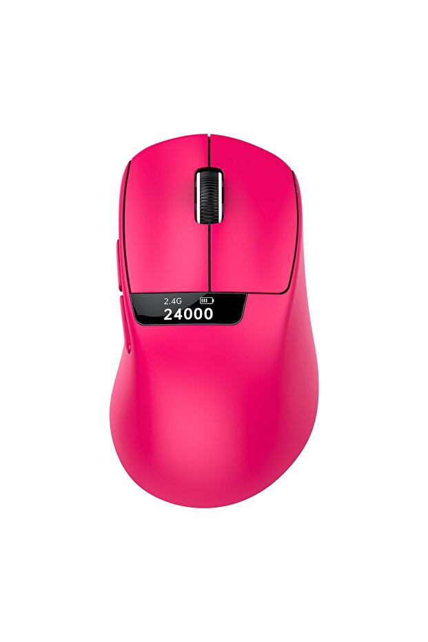 A7 Üç Mod Kablosuz Fare Hafif PAW3311 Oyun BT Ekran Fare RGB Şarj Standı Fare ile - 1