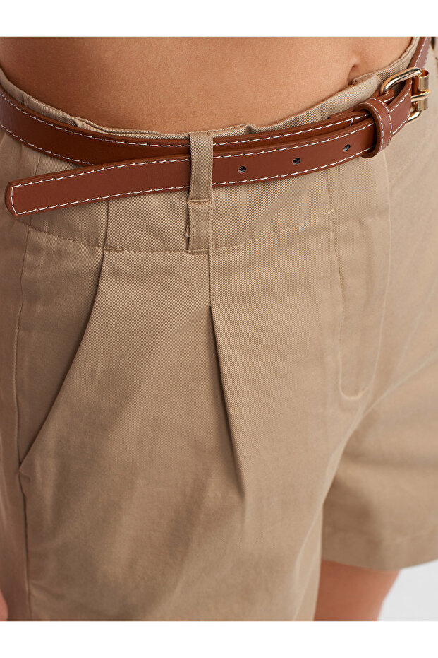 71162 Kemerli Şort - 4