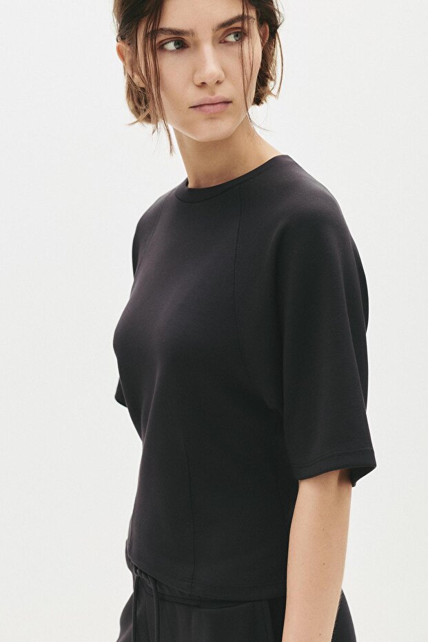 Kısa kollu sweatshirt - 5