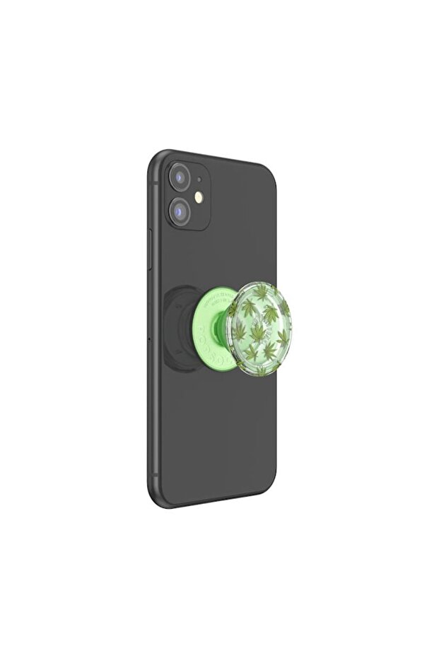 Phone Holder, B82, Hard Plastic, Translucent - 3