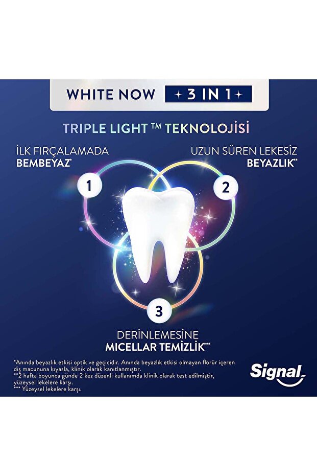 White Now Diş Macunu 3 in 1 White Boost 75 ml x2 - 6