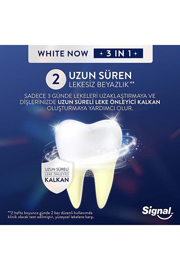 White Now Diş Macunu 3 in 1 White Boost 75 ml x2 - 8