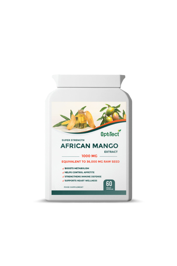 African Mango Extract, 60 Veggie Capsules, Boosts Metabolism, Helps Control Appetite