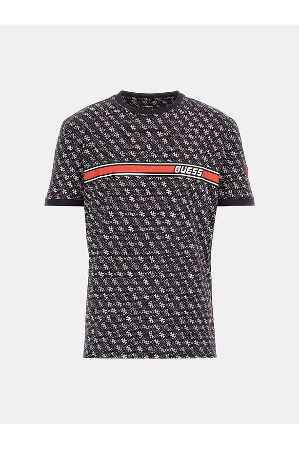 Tamamı Logolu T-shirt Z2BI09J1314 - 5