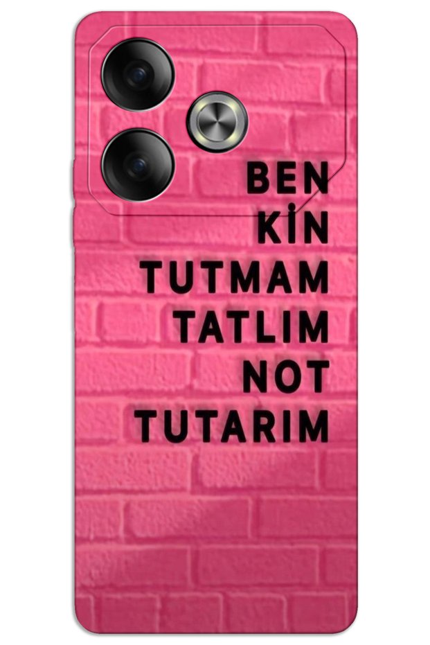 Tecno Pova 6 Case Hd Pattern Printed Back Cover - Don'T Hold Kin