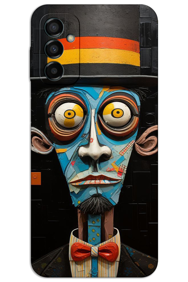 Samsung Galaxy M23 Case Hd Pattern Printed Back Cover - Silent Scream
