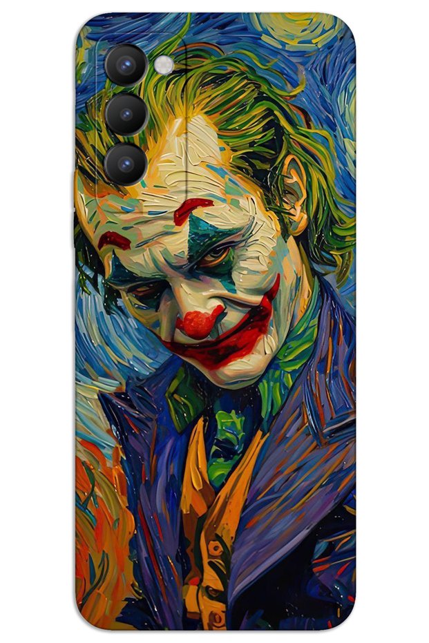 غطاء خلفي مطبوع بنمط HD لهاتف Tecno Camon 18 - Joker 2