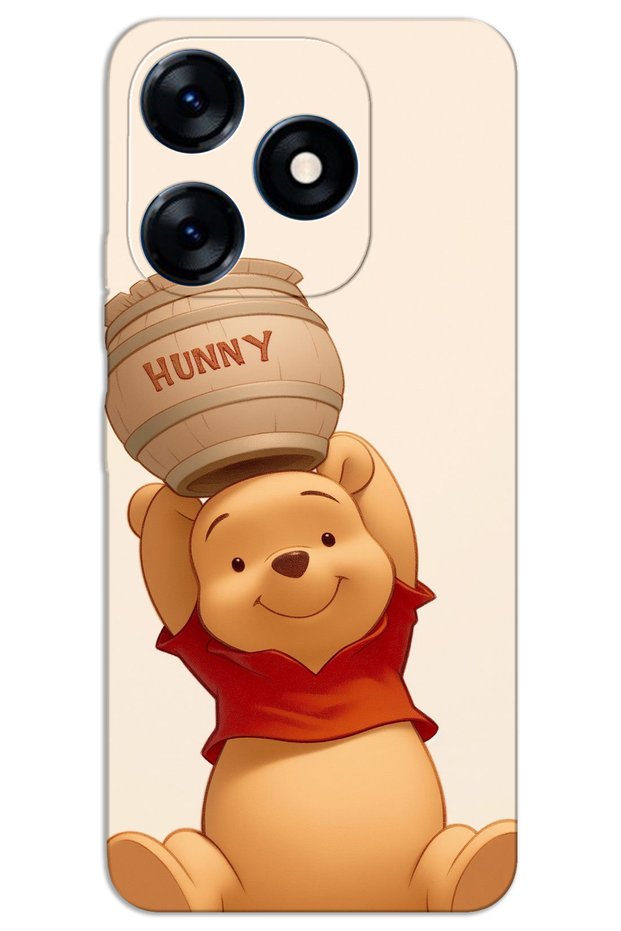 Tecno Spark 10C Case Hd Pattern Printed Back Cover - Winnie the Pooh 1