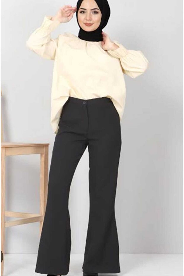 İSPANYOL PANTOLON DABIL KUMAŞ - 3