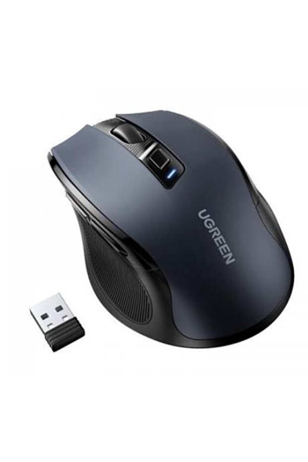 Mouse Wireless MU006, 4000 DPI, Black - 2