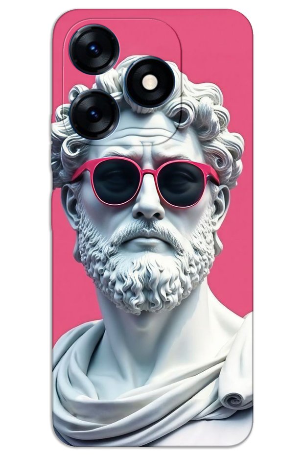 Tecno Spark 20 Case Hd Pattern Printed Back Cover - Sculpture