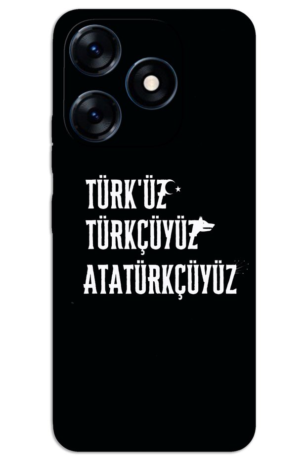 Tecno Spark 10C Case Hd Pattern Printed Back Cover - Turkish