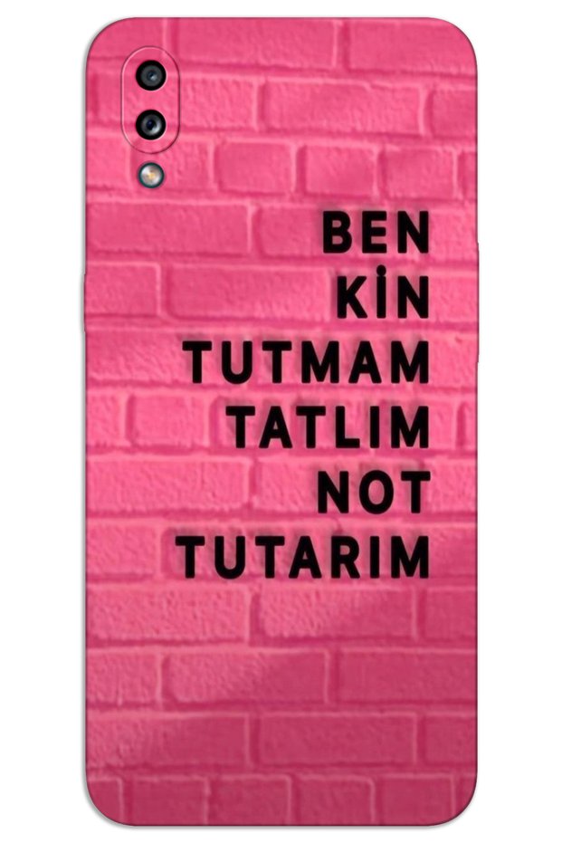 Samsung Galaxy A10S Case Hd Pattern Printed Back Cover - Don'T Hold Kin