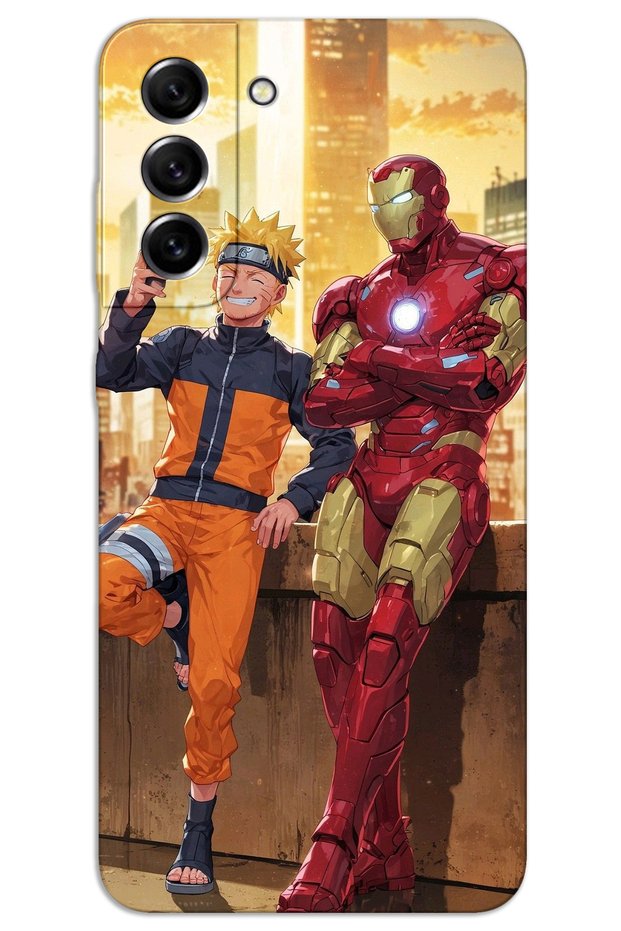 Samsung Galaxy S21 Case Hd Pattern Printed Back Cover - Iron Man