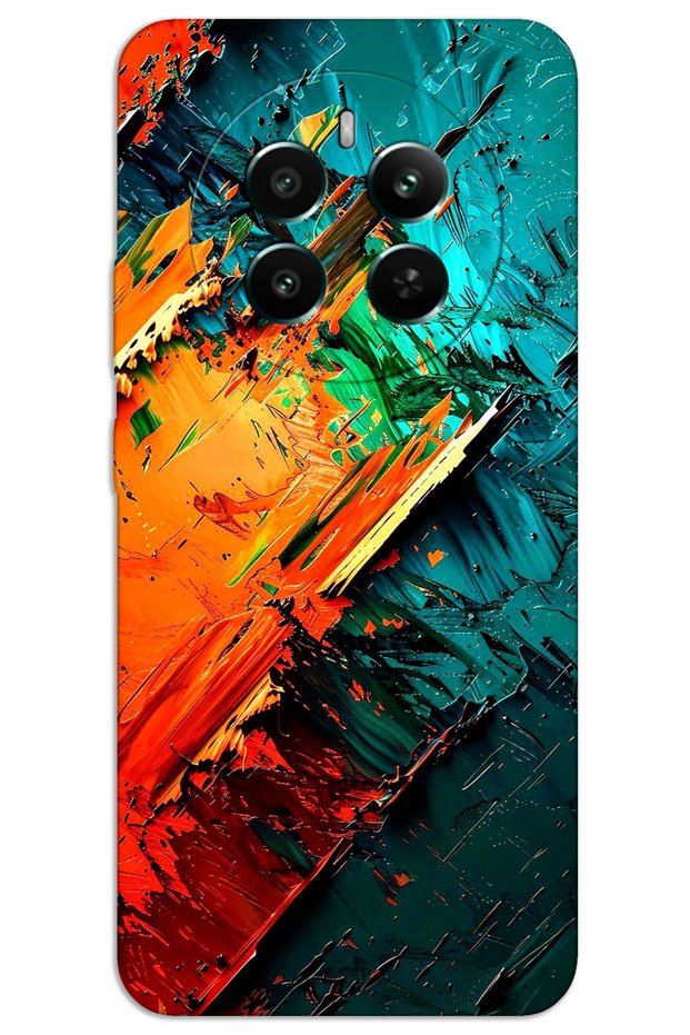 Realme 12 Pro Case Hd Pattern Printed Back Cover - Crystal