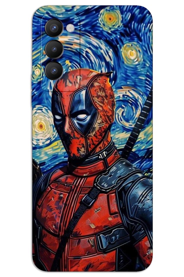 غطاء خلفي مطبوع بنمط HD لهاتف Tecno Camon 18 - Deadpool