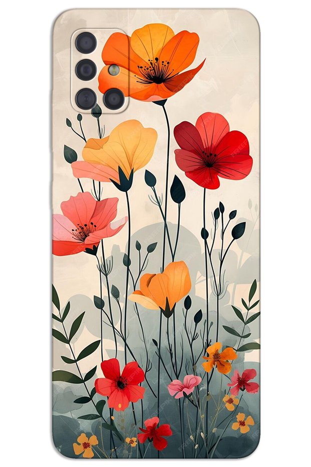 Samsung Galaxy A71 Case Hd Pattern Printed Back Cover - Tulip