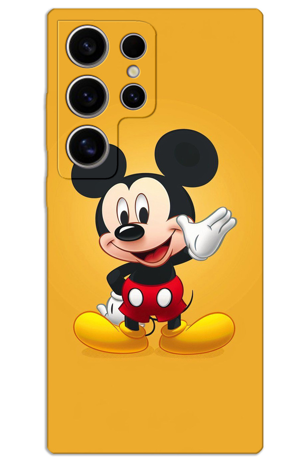 Samsung Galaxy S23 Ultra Case Hd Pattern Printed Back Cover - Mickey 3