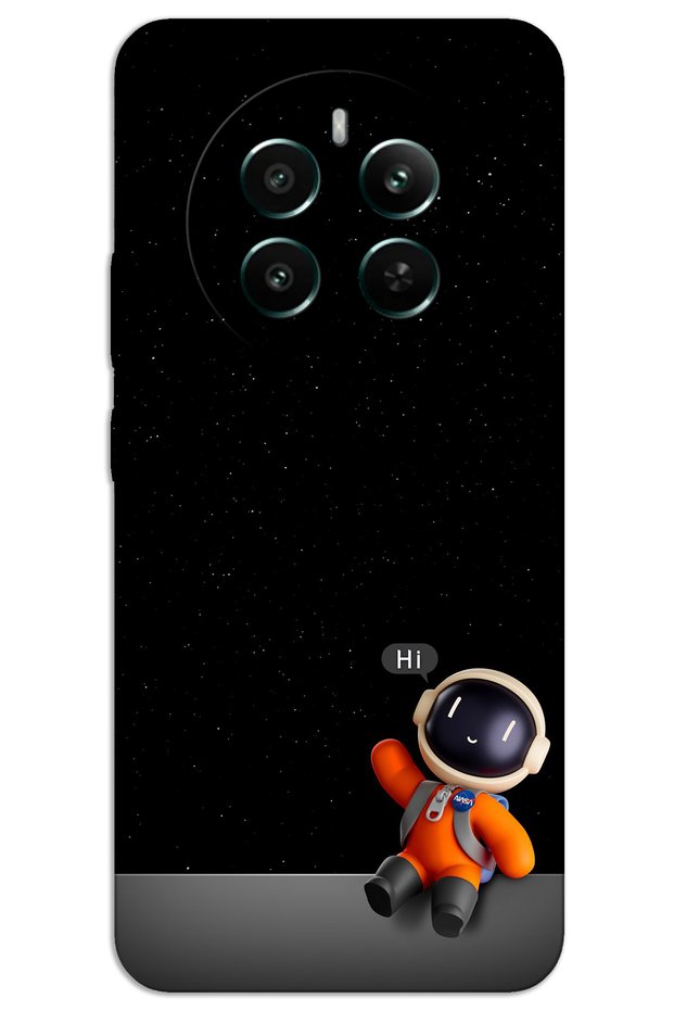 Realme 12 Plus Case Hd Pattern Printed Back Cover - Astronaut Hi