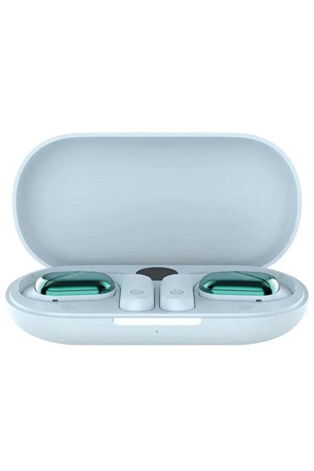 Casti Bluetooth OWS Lite 1, Микрофон (Син) - 1