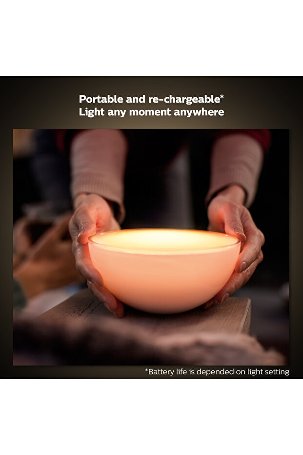 Hue Go Şarjlı Taşınabilir RGB Akıllı Lamba v2 - 5