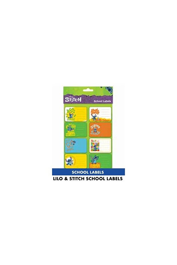 LILO & STITCH (BEST BUDS) SCHOOL LABELS