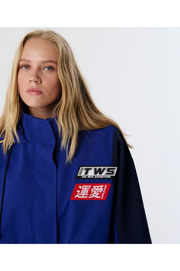 PATCH'Lİ COLORBLOCK MONT - 5